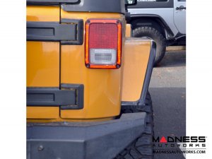Jeep Wrangler JK Aluminum Overland Tube Fenders - Rear Jeep Wrangler JK Aluminum Overland Tube Fenders - Rear
